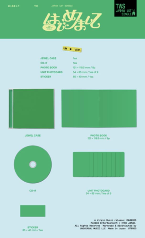 Amazon.co.jp: TWS 【4形態セット】 はじめまして (初回限定盤A + 初回